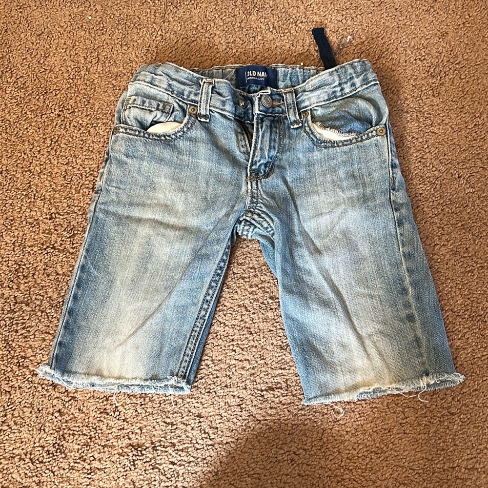 denim shorts for boys, there are some flaws, see photos